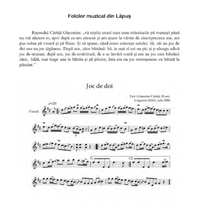 Folclor muzical din Lăpuș