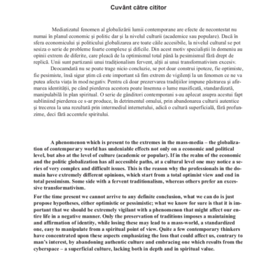 Cuvânt către cititor